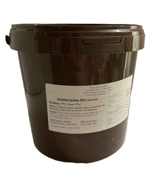 50% Hazelnut Praline 1KG